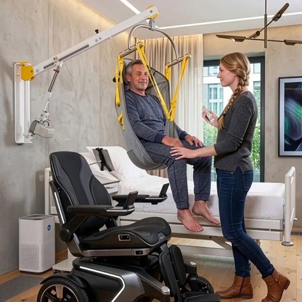 Επιτοίχιος γερανός (Wall Lift) 1 Handi-Move Wall Lift general 01