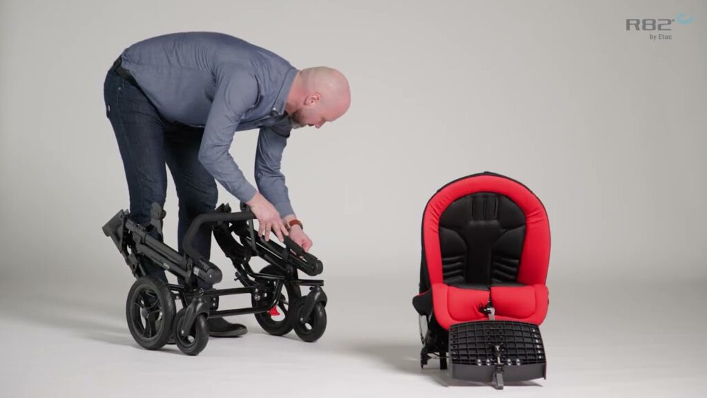 Πώς να αναδιπλώσετε το πλαίσιο και το κάθισμα ξεχωριστά