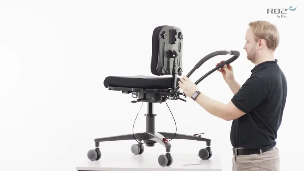 r82 wombat solo how to mount and adjust the push brace