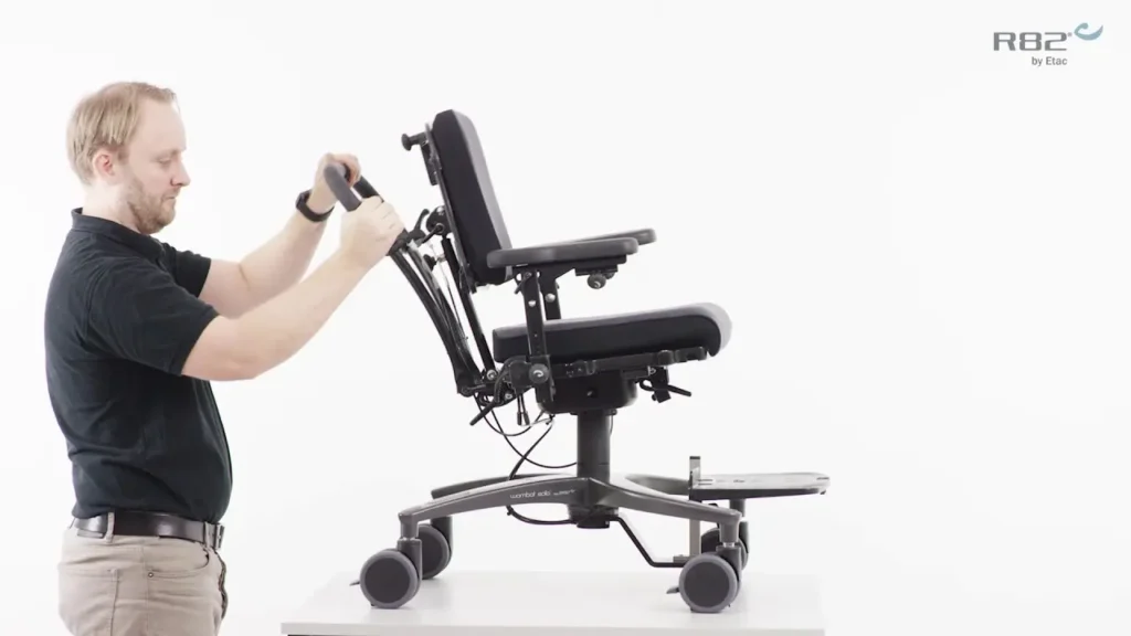 r82 wombat solo tilt lever on push brace