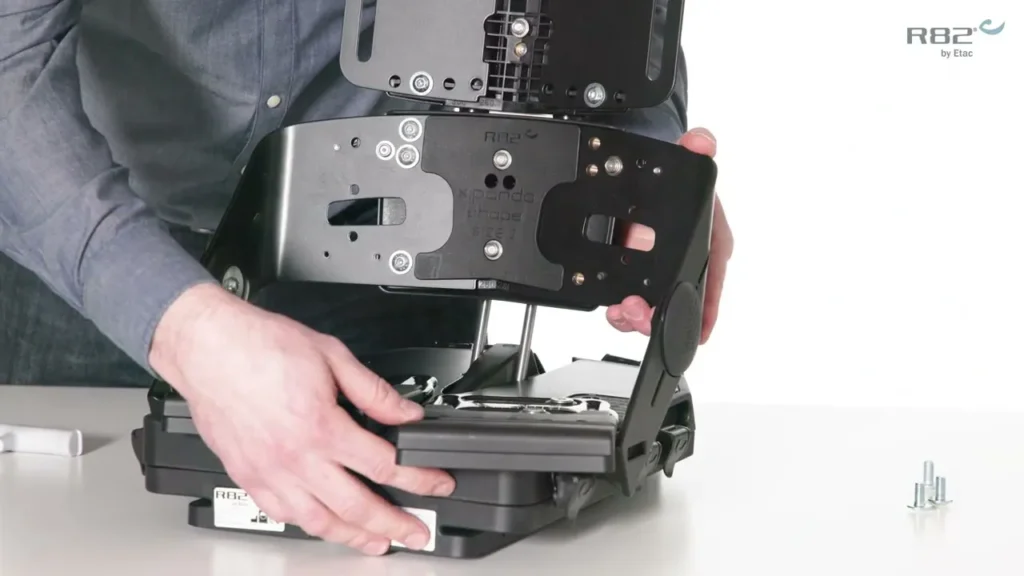 Ρύθμιση πλάτους καθίσματος για προχωρημένη καθιστή θέση στο x:panda shape (Advanced Seating)