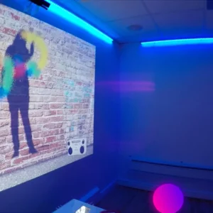 Magic Mirror Spray Paint Shadow